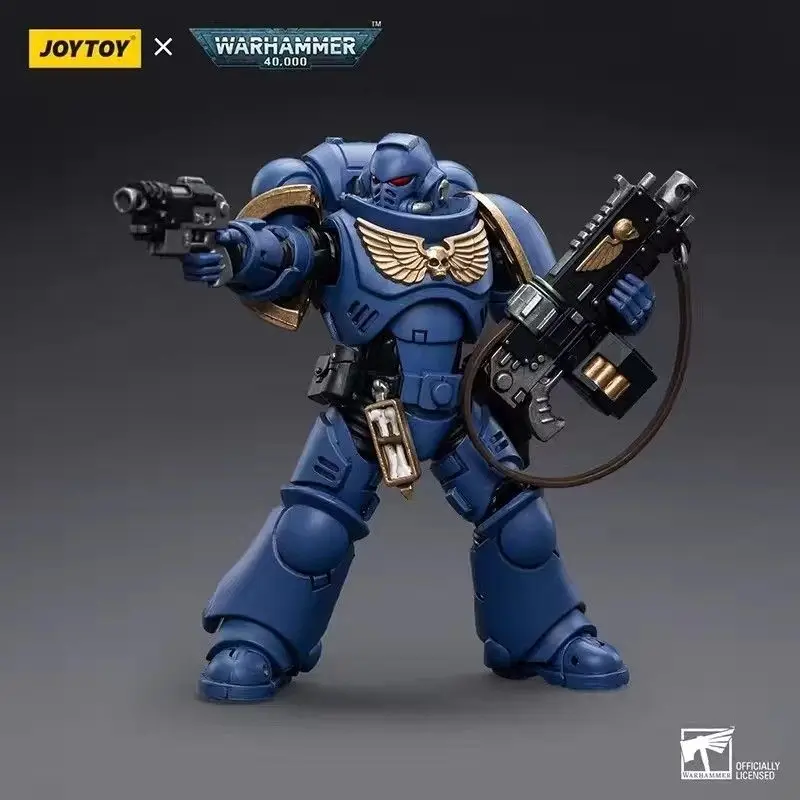 Figura de acción Original Joytoy 1/18 40k Ultramarines teniente Titus sargento Gadriel hermano Chairon modelo de Anime