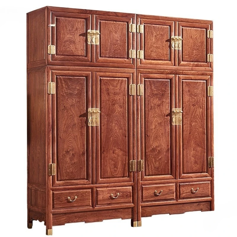 Wardrobe, classical rosewood top box cabinet, bedroom Chinese locker