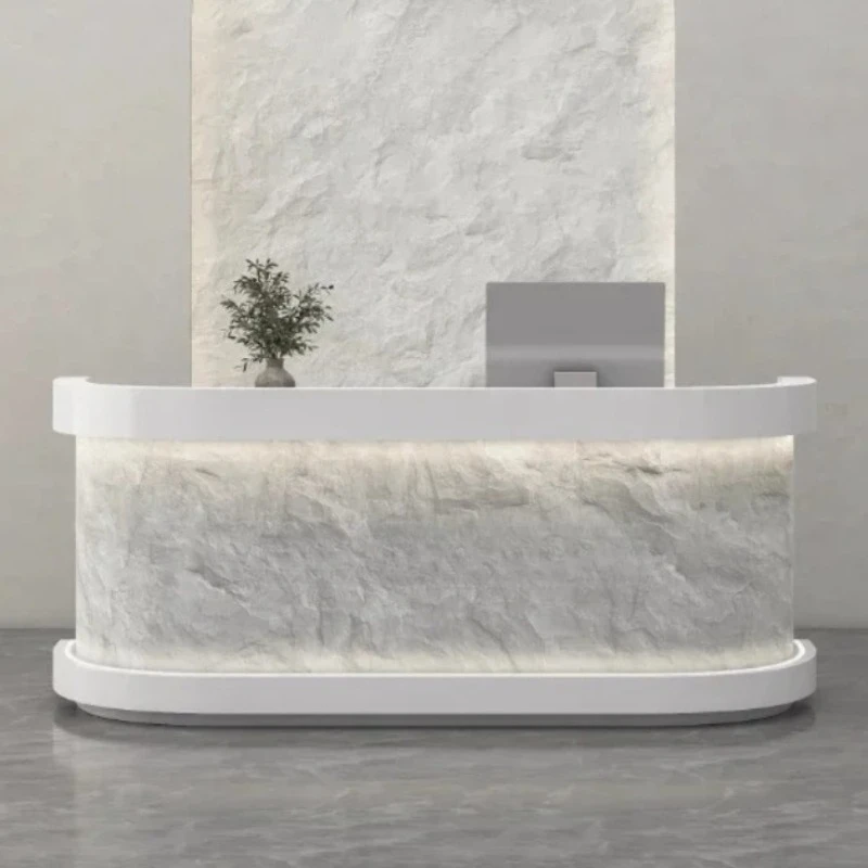 #Church Pulpit Desk With Drawers Checkout Counter Front Desk Reception Counter Console Beauty Salon Office Hotel Furniture