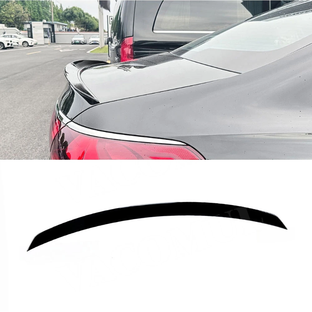 

VACOMUL For Benz E Class W214 E260 E300 E53 E63 AMG Sedan 2024 + Style Rear Spoiler Tail Boot Trunk Trim Wings Decoration