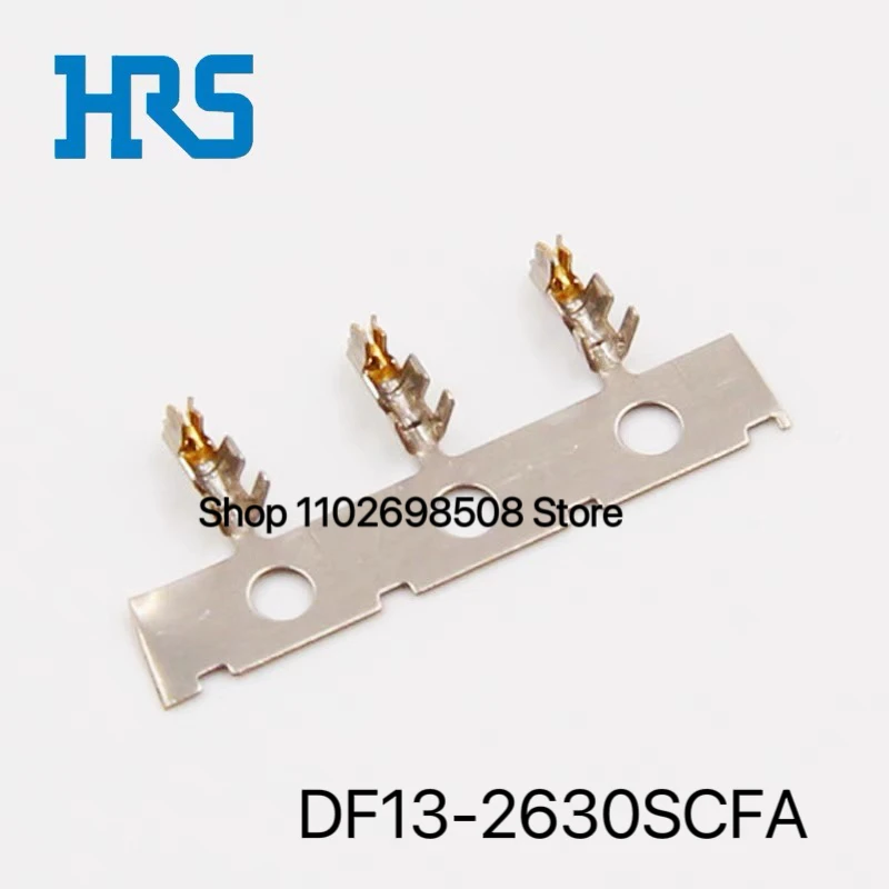 

50-100, шт., заглушка с гофрированным золотом CONN, 100%, новая, DF13-2630SCFA(04), 26-30AWG