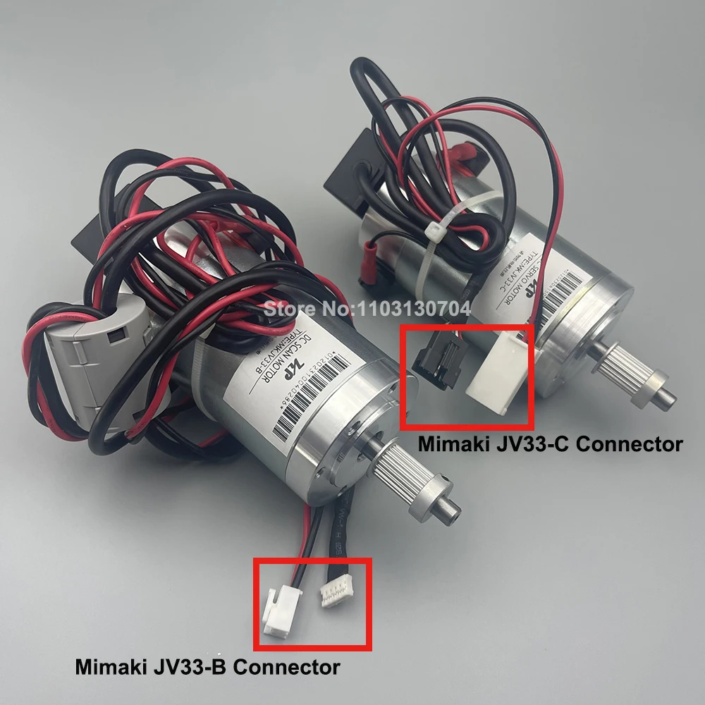 Imagem -02 - Impressora a Jato de Tinta dc Scan Motor Servo Motor do Eixo y Cabeça Dx5 cr Stepper Engine Trolley Mimaki Jv33 Jv4 Jv34 Ts34 Ts3 Cjv30 1pc