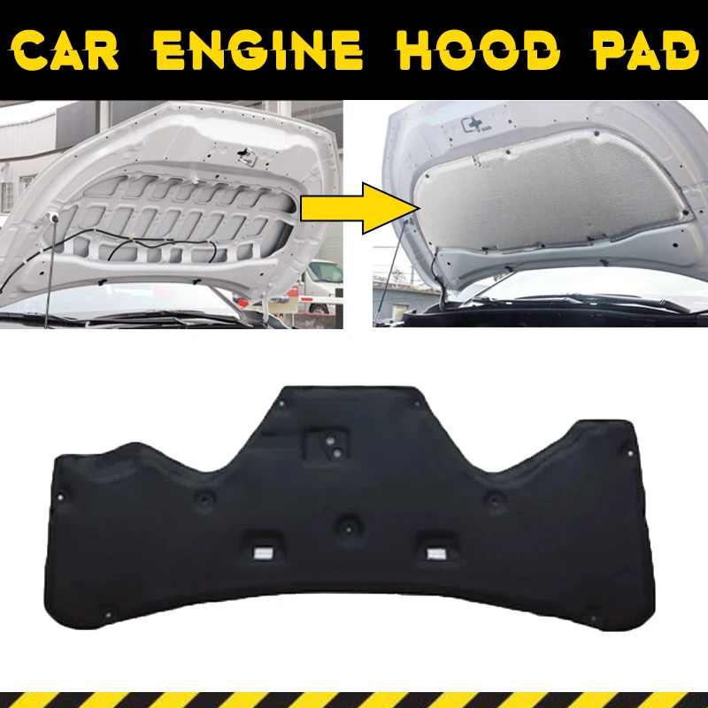 

Car Engine Hood Pad For Nissan X-Trail T31 XTrail 2007-2013 2008 Front Fire Heat Insulation Cotton Soundproof Sound Accessories