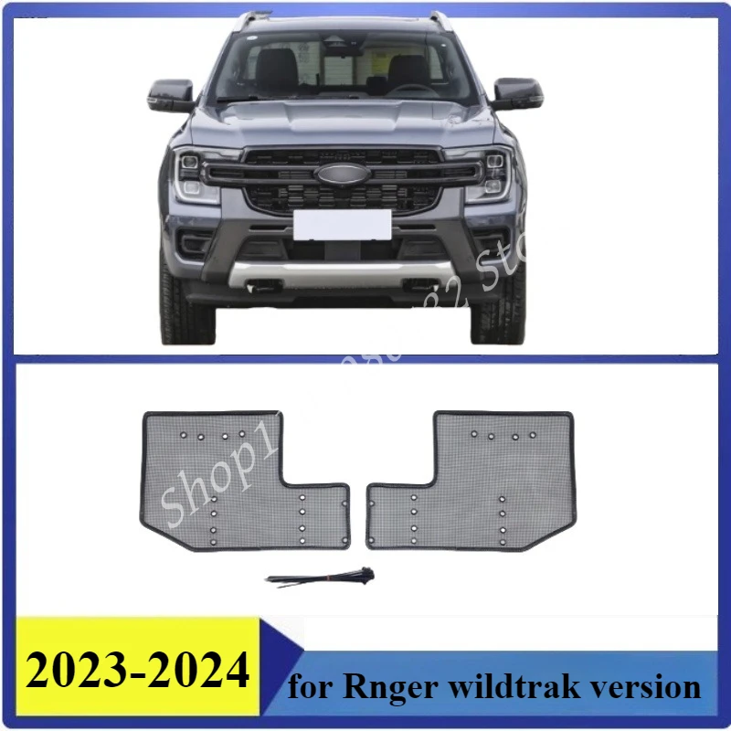 

Insect-proof Air Inlet Protect Cover Airin Insert Net Vent Racing Grill For Rnger wildtrak version 2024-2025 Filter