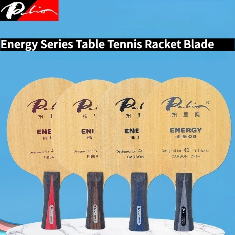 

Профессиональное основание для настольного тенниса Palio Energy Series: карбон и дерево, для атакующей игры, для тренировок и соревнований