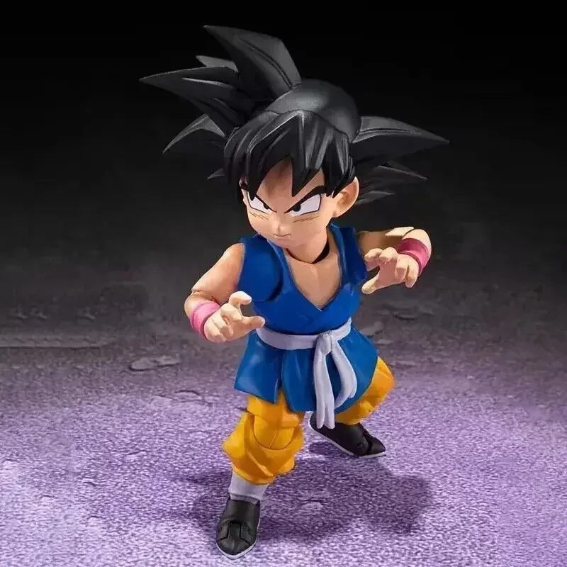 متوفر في المخزون بانداي S.H.Figuarts SHF دراغون بول جي تي سون جوكو كيد ألعاب قابلة للجمع هدية #5