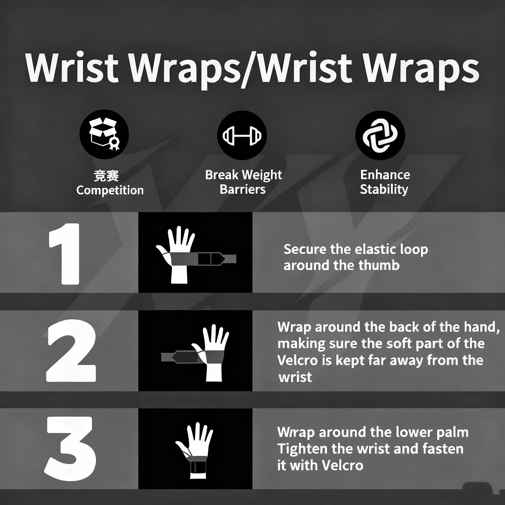 One Piece Naruto Berserk DRAGON BALL Demon Slayer Gym Sports Weight Lifting Wrist Wraps Wristband Training Straps Protector view 6