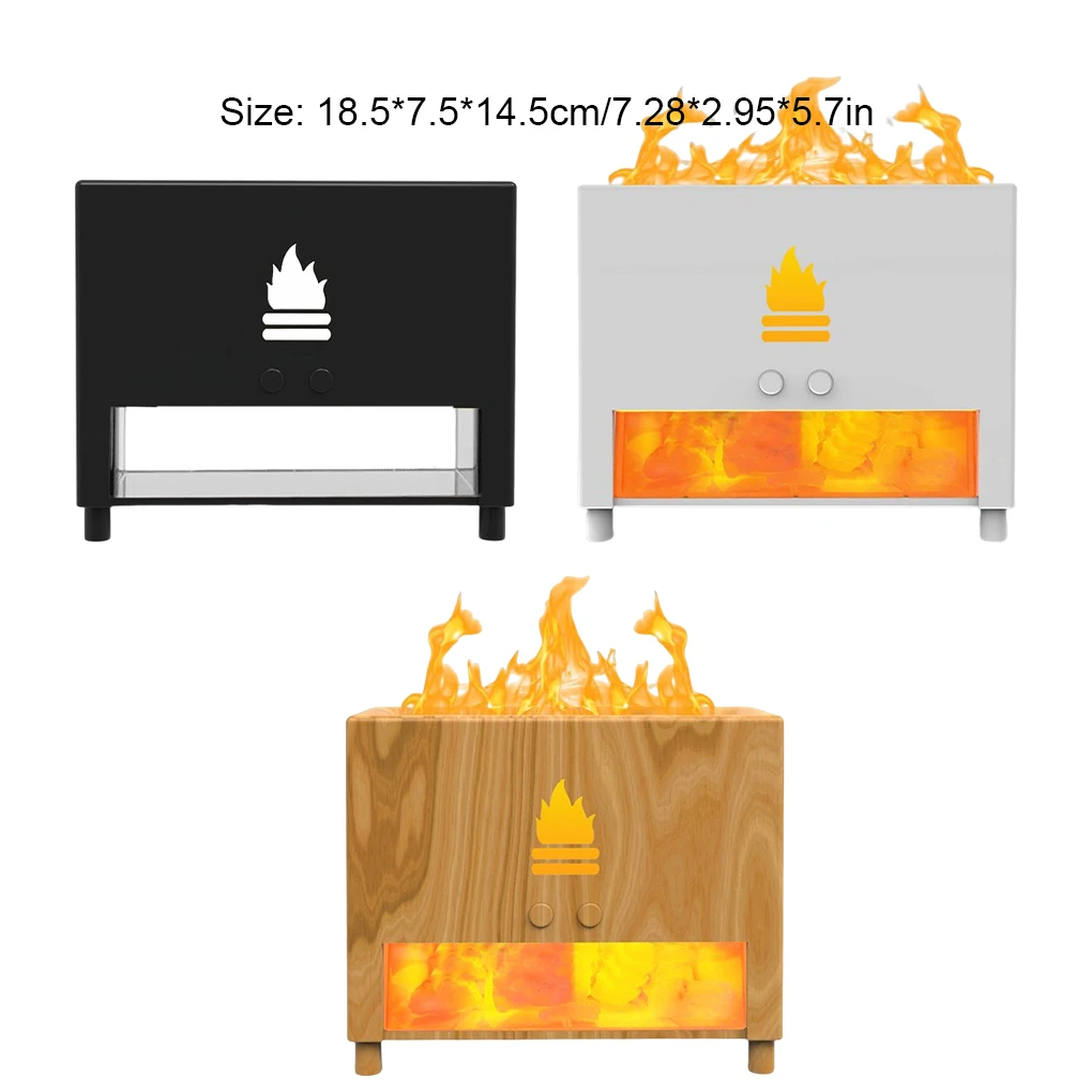 Simulation Flammen be feuchter Duft nebel Maker Diffusor für Büro