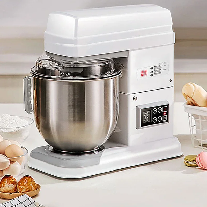 

Household 220v Commercial Automatic Kneading Machine Silent Kneading Machine Household Small 7L Cream Fresh Milk Machine
