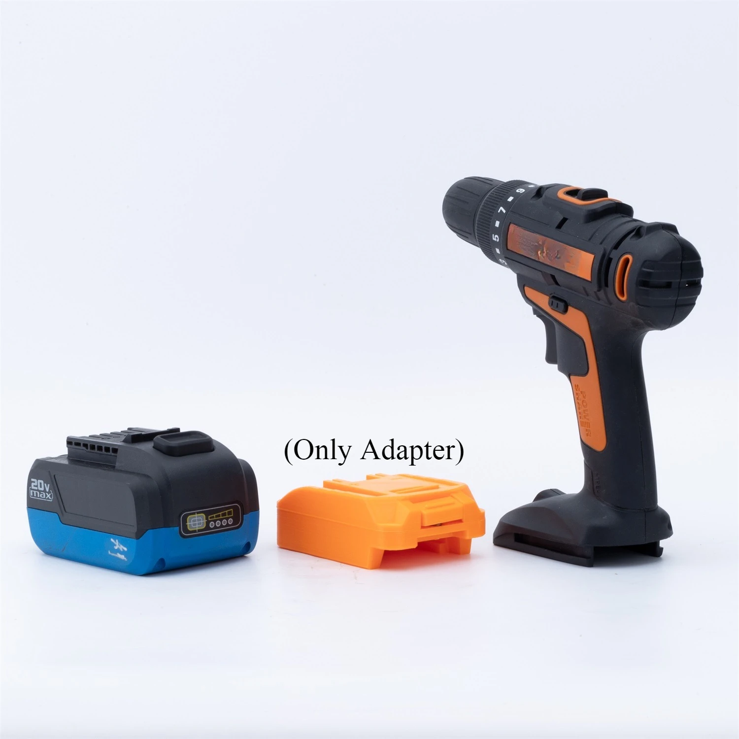 

Battery Converter Adapter For Mastercraft 20v PWR POD To For WORX 6PIN Tools use (Not include tools and battery)