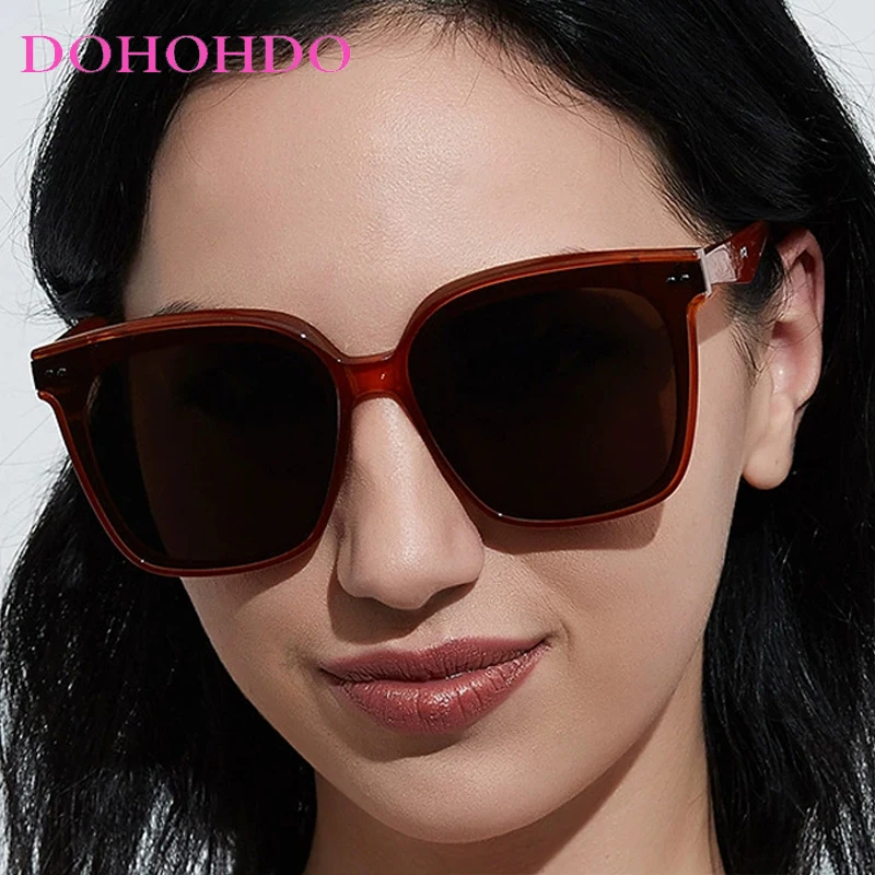 

Classic Oversized Frame Square Women Sunglasses Luxury Brand Designer Men Sunglass Outdoor Driving Travel Fashion Eyewear UV400