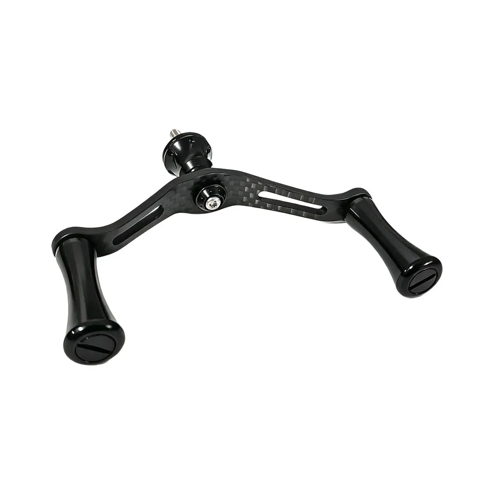 Carbon Fiber Double Handle For Stella For Twinpower For Stradic For Ultegra Fishing Reel Rocker Arm Replacement Accessories