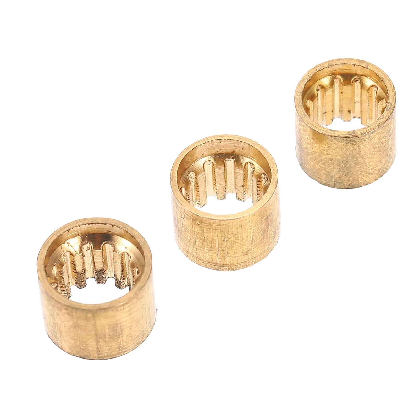 

30Pcs Copper Pool Ferrules for Billiards Cues Replaceable Cue Tips Robust Construction Quick Install Social Game Enhancement