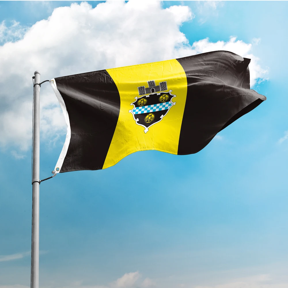 Pittsburgh  Flag 3* 5FT  90*150CM USA States City Flags  America Custom Outdoor Home Decoration Banners Polyester UV Resistance