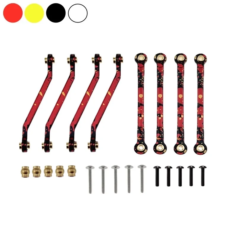 mjx-hyper-go-h18p-metal-tie-rod-linkage-link-rod-set-rc-car-upgrade-parts-op-accessories