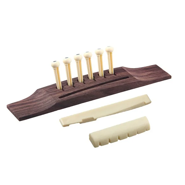 

Discount 6 Pieces Bridge Pins/Saddle/Nut Abalone Dots for Acoustic Guitar - Red + reddish brown
