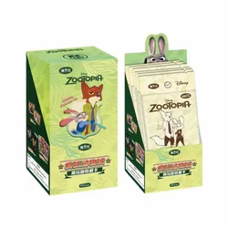 Card Fun Disney Card Zootopia Cards Collection  Anime Peripherals Characters Judy Nick  Cards Box Paper Hobby Gifts Toys