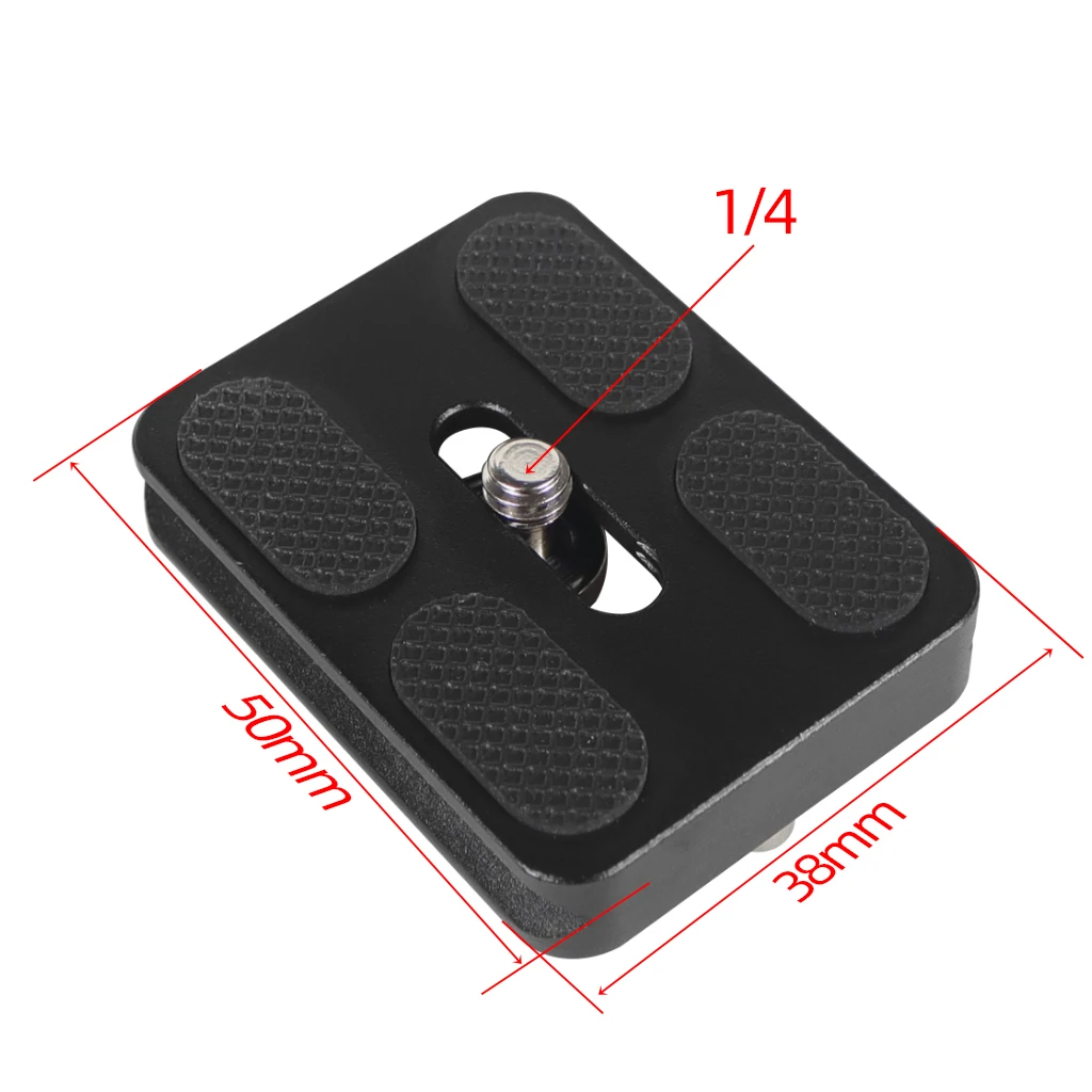 Schnell spanner Klemm platte Set CL-50LS Stativ halterung verstellbare Halterung Clip halter Aluminium mit pu50 qr Board 3/8 "Adapters ch raube – Detail 3