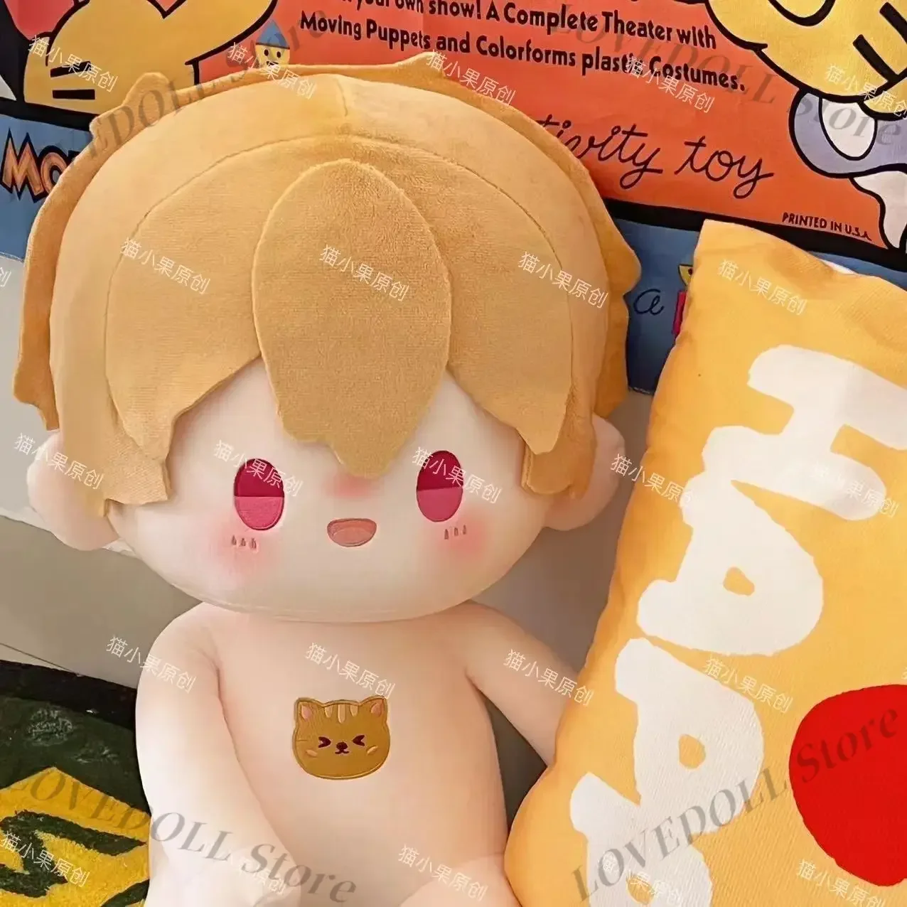 مجانا! Hazuki Nagisa وسيم بوي لينة أفخم دمية الجسم يجلس الموقف واللباس وسادة اللعب الدمى أنيمي الشكل هدية عيد الميلاد 40 سنتيمتر