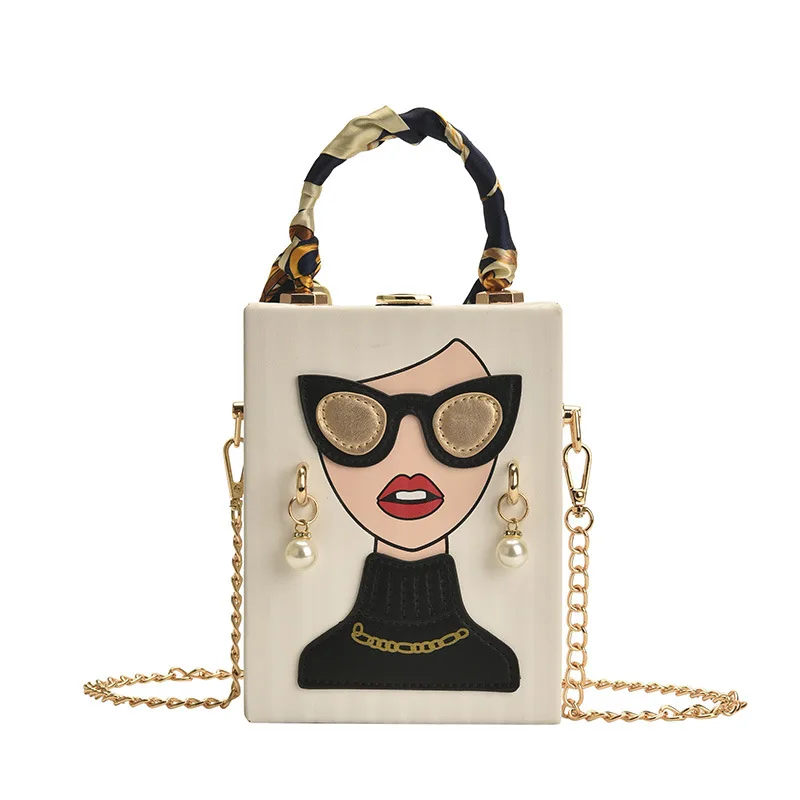 Summer New Personality Niche Slant Shoulder Handbag Graffiti Bag Women Bag Bolsa Feminina Bolso Mujer Handbag Bolsas Purses Bags