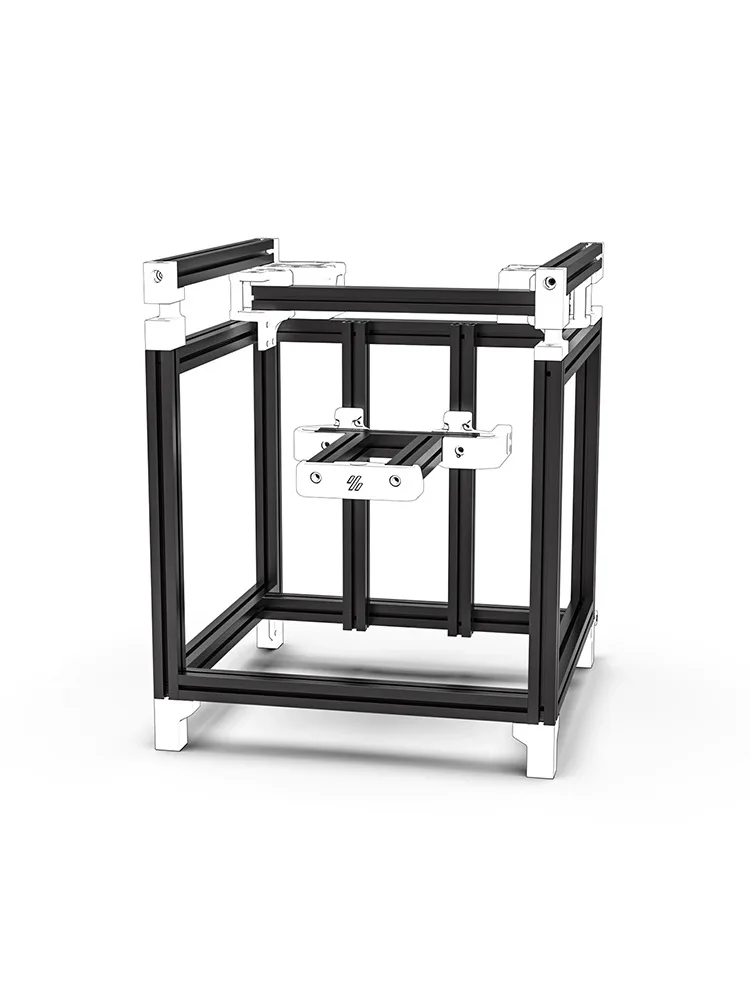 Baiozraw-Kit de marco de perfil de extrusión de aluminio para impresora 3D Voron 0,1/0,2, soporte de perforación de roscado, 6063