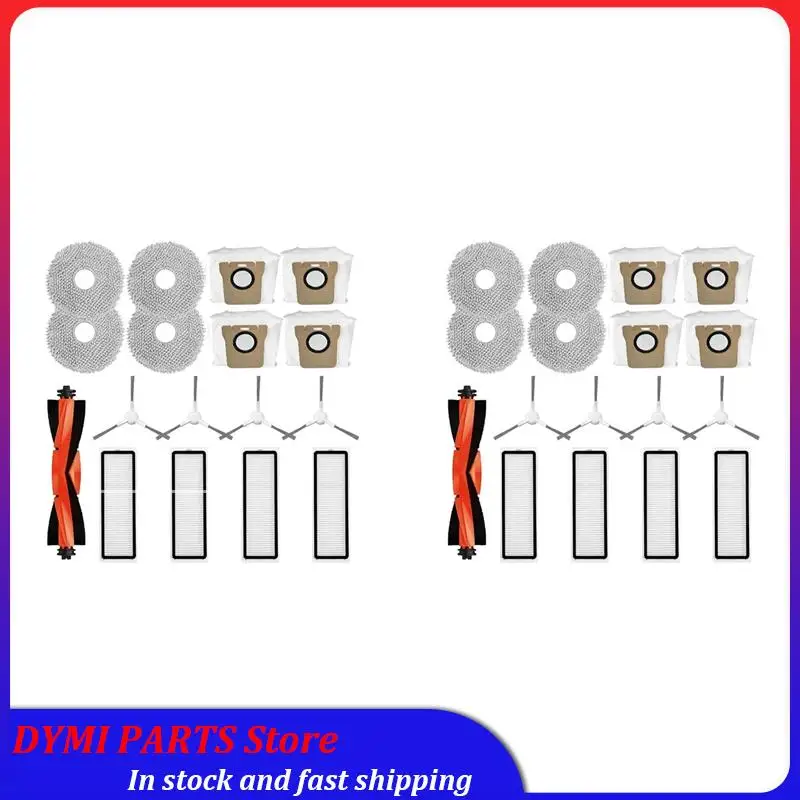 

Essential 2Set For Xiaomi Robot Vacuum X20+ / X20 Plus Replacement Parts Accessories Hepa Filter Mop Cloth Dust Bag