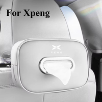 Car Interior Seat Back Tissue Storage Bag Accessories Toilet Paper Organizer For Xpeng Xiaopeng G6 G9 G3 P7i X9 2023 2024 2025