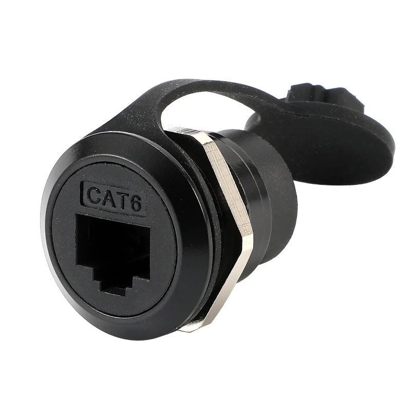 

AVSSZ Round USB3.0 2.0 Type-C HDMI 2.0 CAT6A Connectors High-speed Data Type-C Conversion Socket Transmission Dust-proof Module