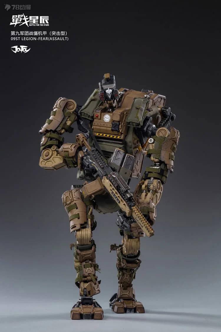 Joyotoy original zhan xingchen 1 \ 18 série warfighter mech (tipo de assalto) anime figura de ação modelo brinquedos modelo presentes para meninos