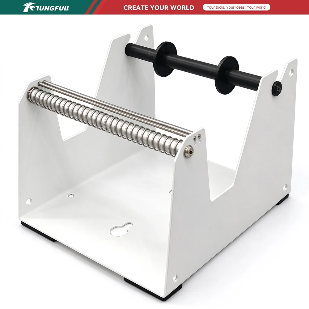 Universal Barcode Label Separator 10-120mm Tag, Manual Label Distributor Machine - Thermal Sensitive Sticker Peeling Tool