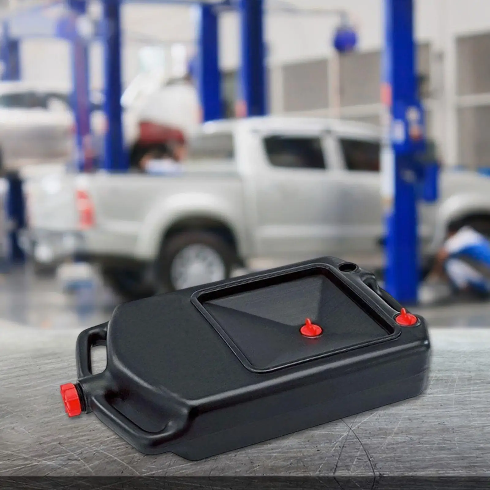Oil Drain Container with Carrying Handle Vehicle Anti Splash Changing Oil Oil