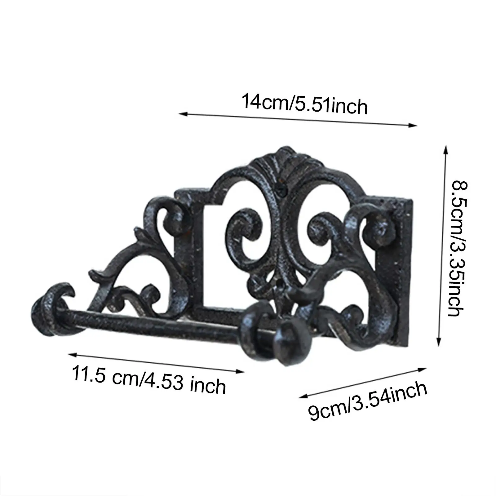 

Paper Towel Holder, Hanger Vintage Design Heavy Duty Accessories Decoration
