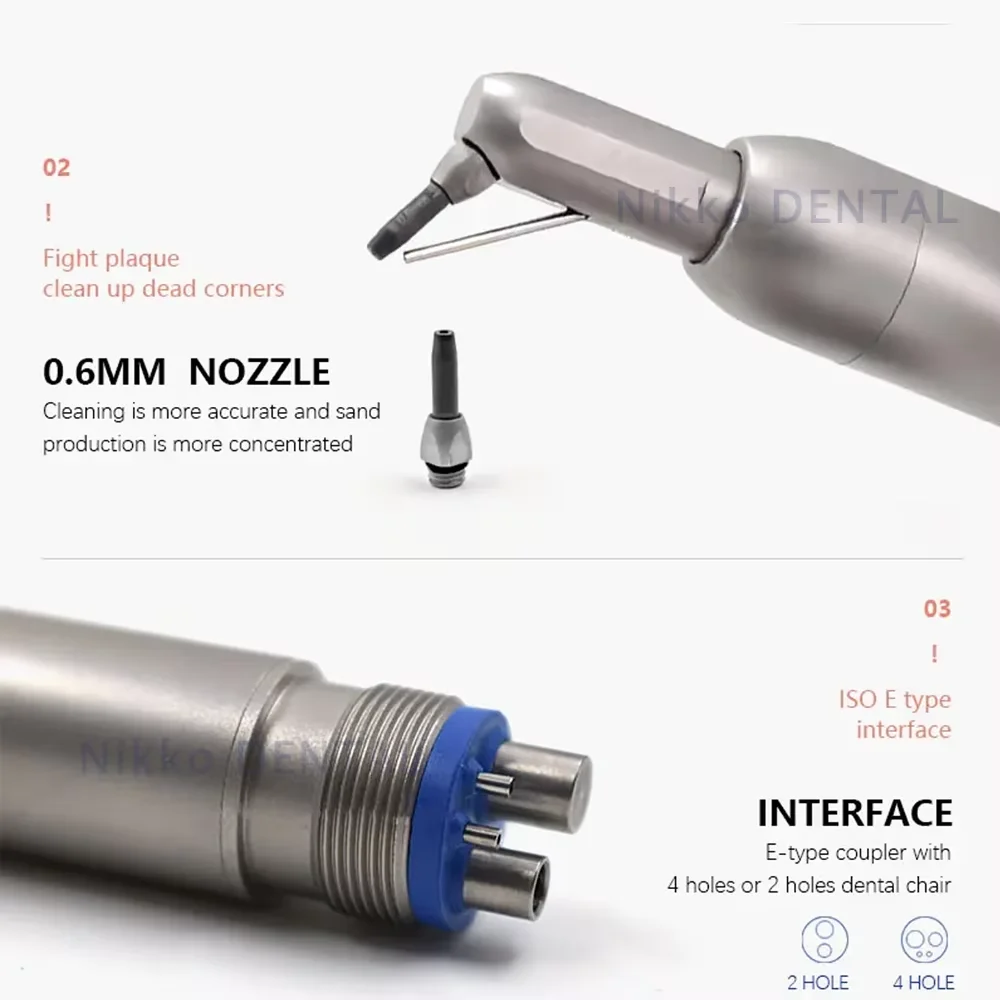 Dental Aluminum Oxide Micro Blaster with Water Spray Sandblasting Microetcher Sandblasting whitening Air Abrasion Polisher