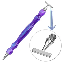Diamond Painting Pen Accessory Tool,Thin Threaded Stainless Steel Multi-Place Tip,Resin Diamond Painting Pen for DIY Diamond Art
