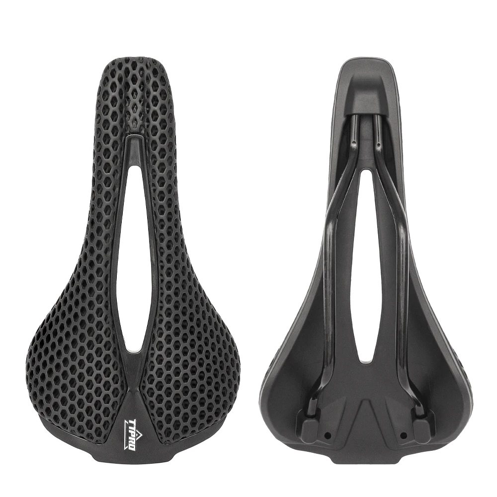 TTPRO 3D Printed Bicycle Saddle  Breathable Ultralight Hollow Comfortable MTB Gravel Road Bike Cycling Seat Parts