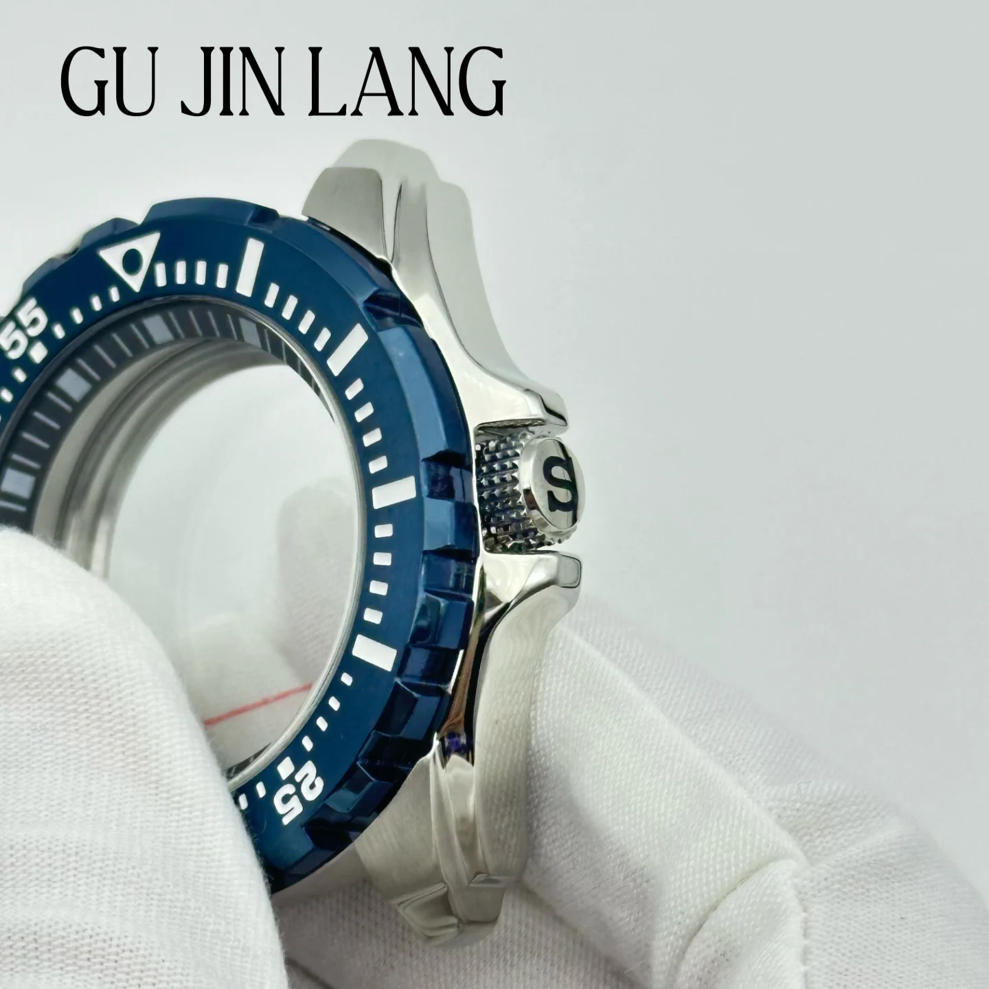 45.5mm 腕時計アクセサリー 機械式時計ケース NH35/NH36/NH38対応