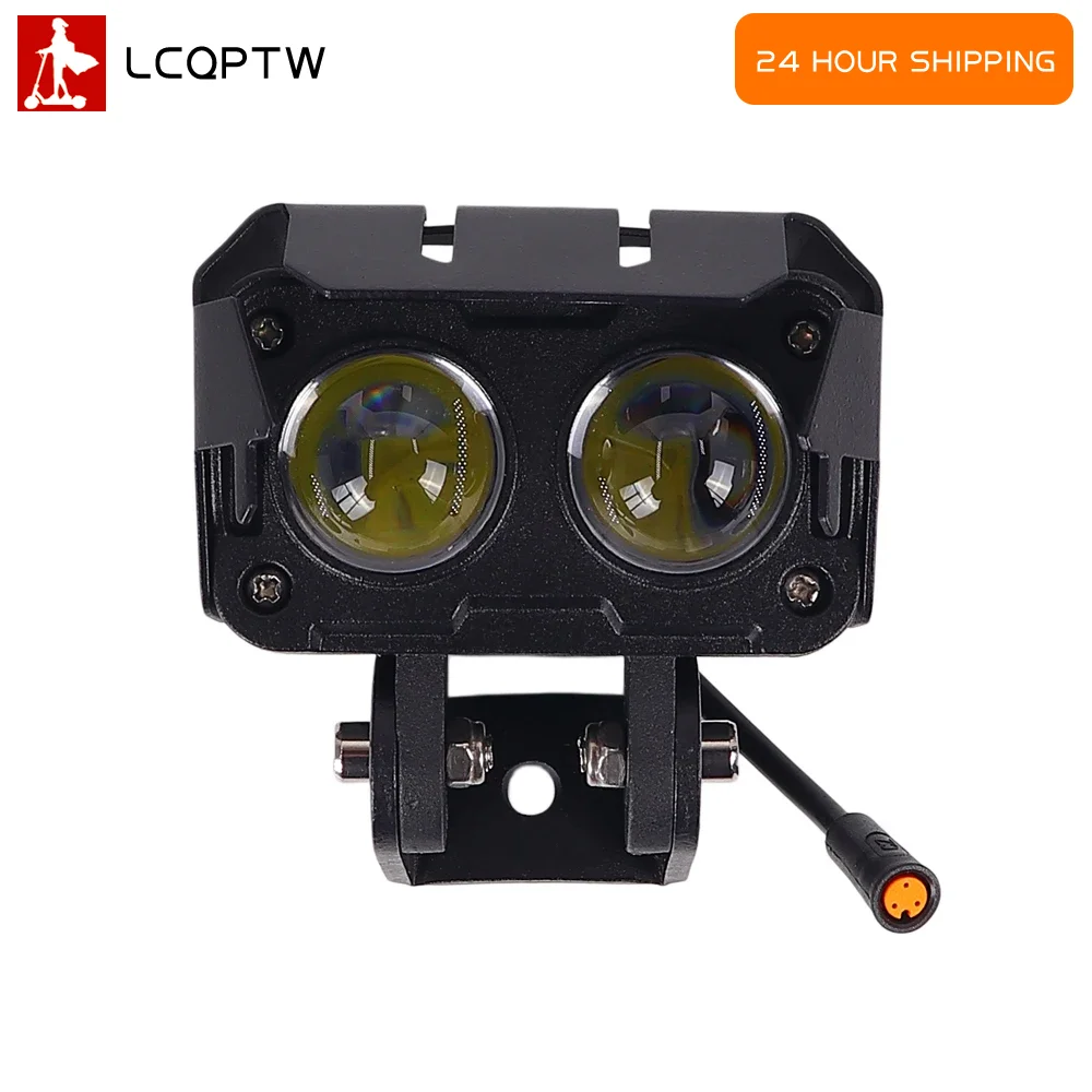 

Светодиодная фара для Kugoo Kukirin G3 PRO, передний фонарь, свет для безопасности при езде на велосипеде, замена, аксессуары и запчасти для электросамоката