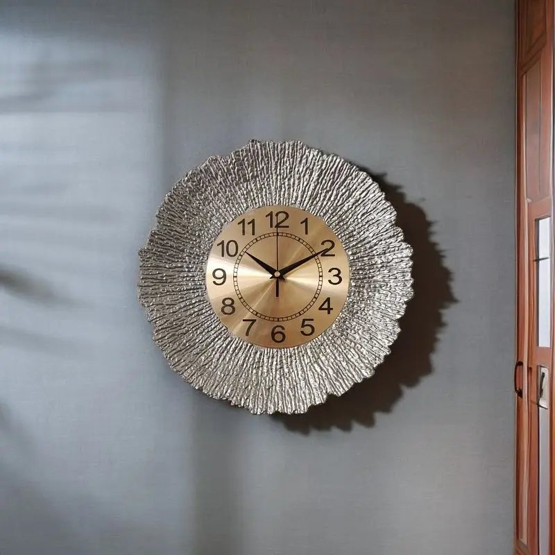 

Luxury Wall Clock Unique Aesthetic Wall Clocks Modern Elegant Noiseless Clock Living Room Watches Home Decoration Accessories