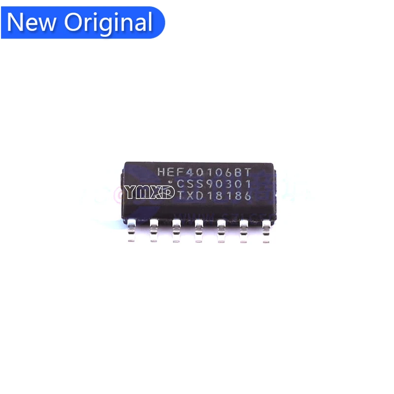 10Pcs/lot New Original Original HEF40106BT SOP14 patch logic IC schmidt trigger