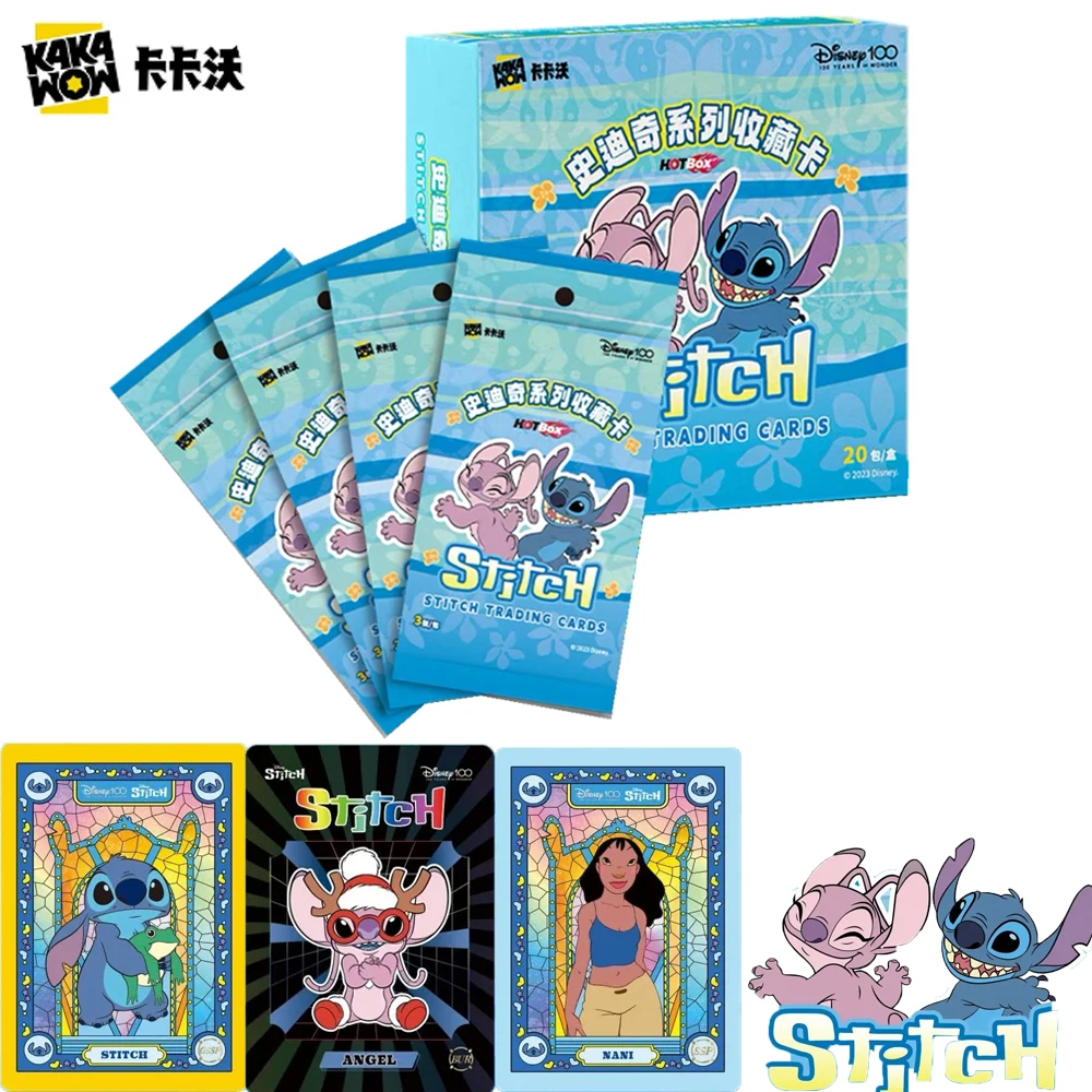 

2023 Stitch Trading Hotbox Series Disney 100th Anniversary Cards Full Set Limited Edition Anime Collection Card Booster Box Gift