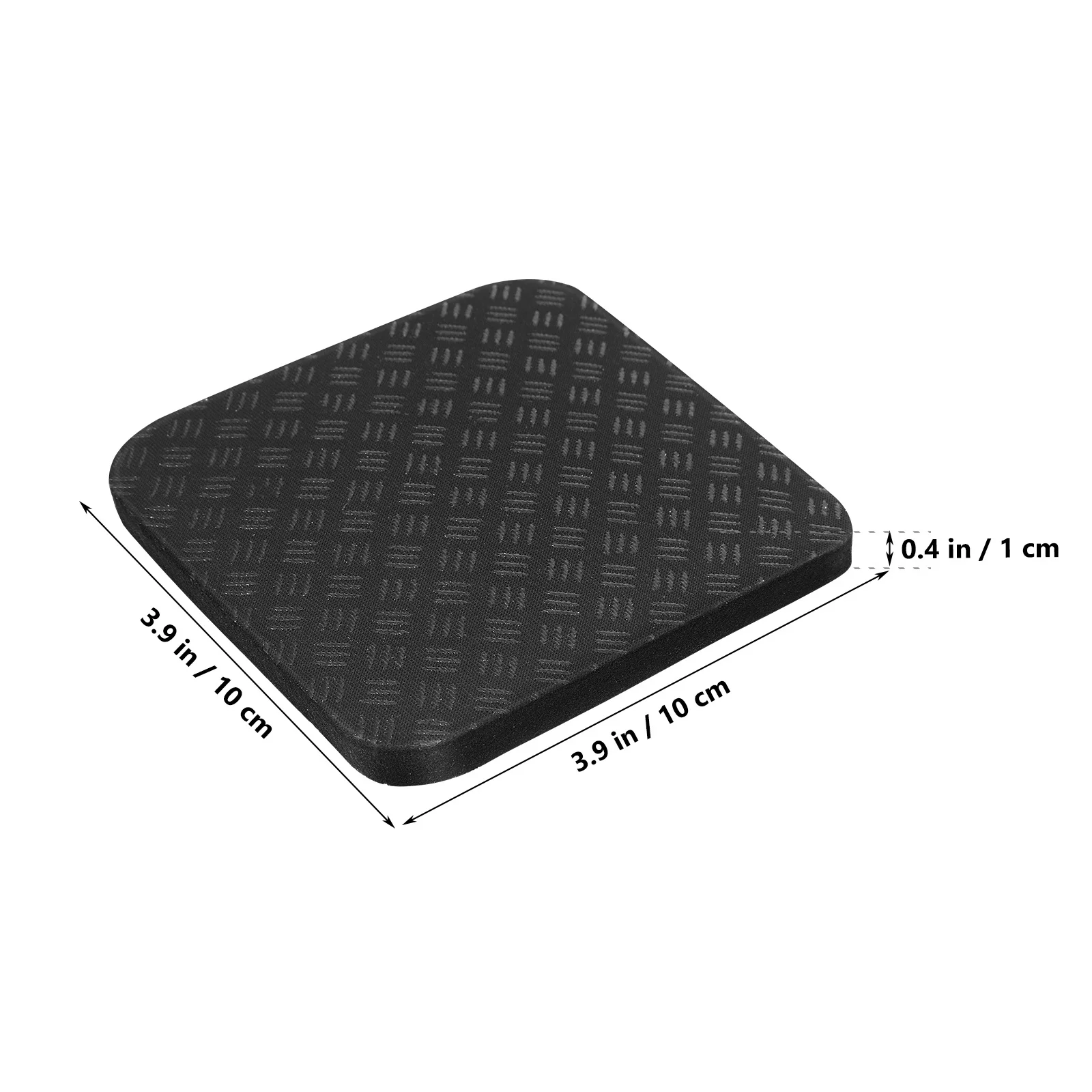 4 Buah Alas Treadmill Anti Selip Anti Getaran Pelindung Lantai Peralatan Olahraga untuk Karpet Kayu Keras Alas Gym