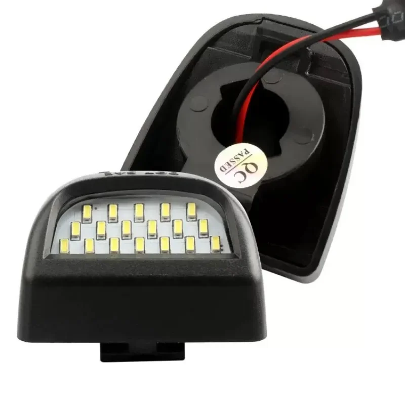 

2PCS LED Number License Plate Light Canbus for Cadillac GMC Sierra 1500 HD 2500 3500 Yukon XLChevy Car Styling Logo Number Lamp