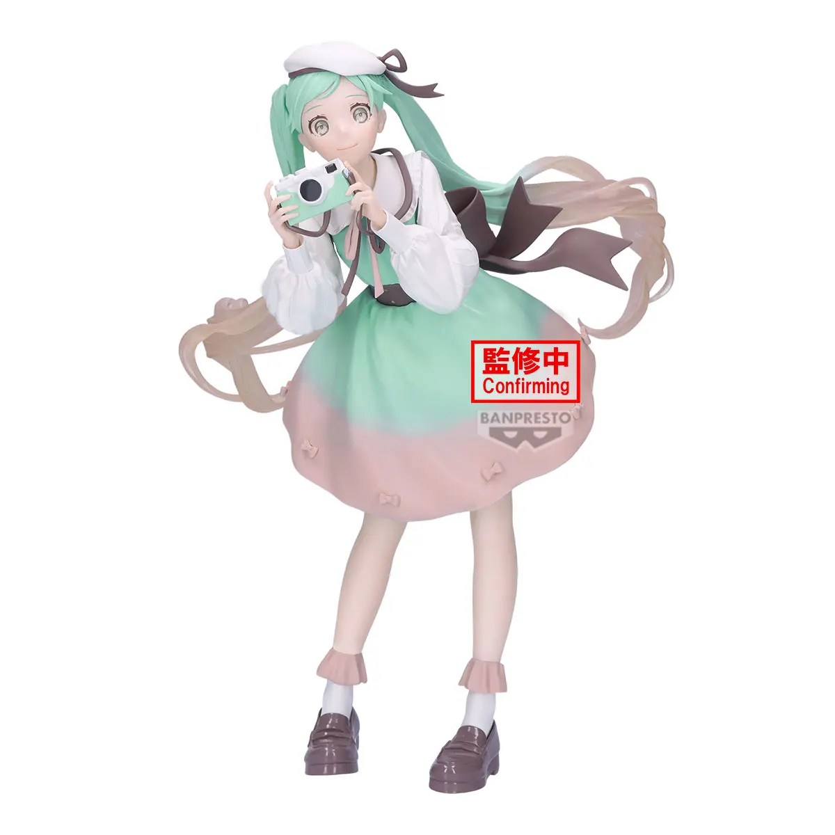 Banpresto HATSUNE MIKU Anime MIKU Holiday Memories Camera Action Figures Model Figurine Original Figuarts Decoration Collection