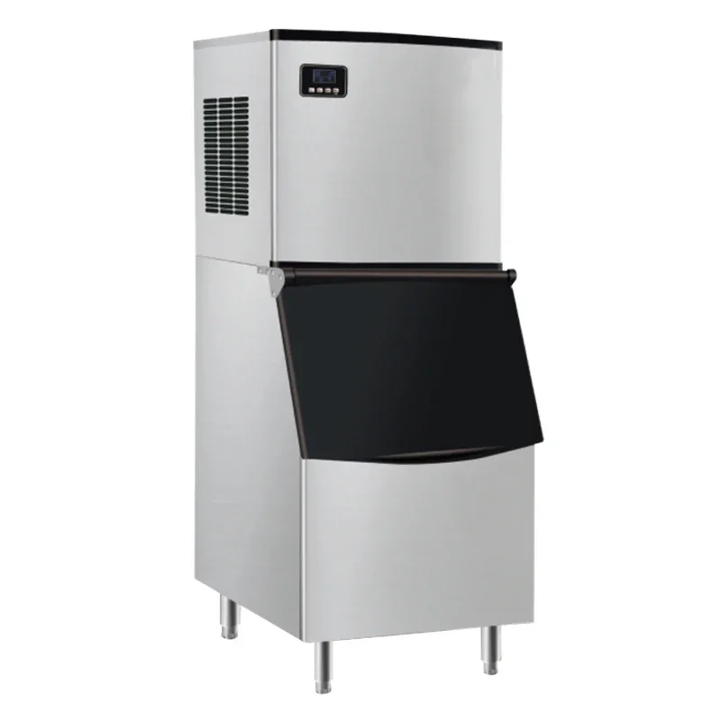 Ice Maker Machine Commercial 300kg 24h Stainless Steel Automatic Ice Block Making Ice Cube Machine For Business