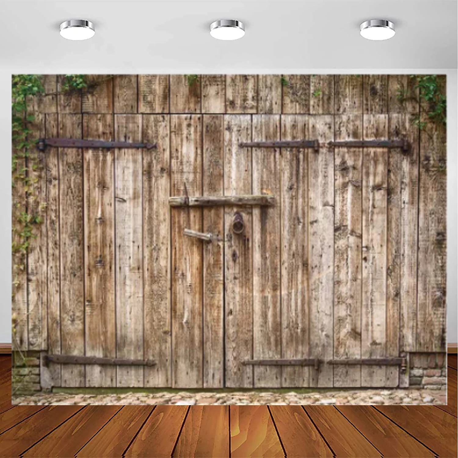 

Wooden Floor Wall Photography Backdrop Rustic Wood Plank Farmhouse Background Vintage Photo Shoot Wedding Birthday Party Decor