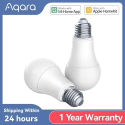 Aqara Smart LED Bulb T1 Zigbee E27 2700K-6500K lampadina a LED con temperatura di colore regolabile a distanza per Xiaomi Mi home HomeKit APP