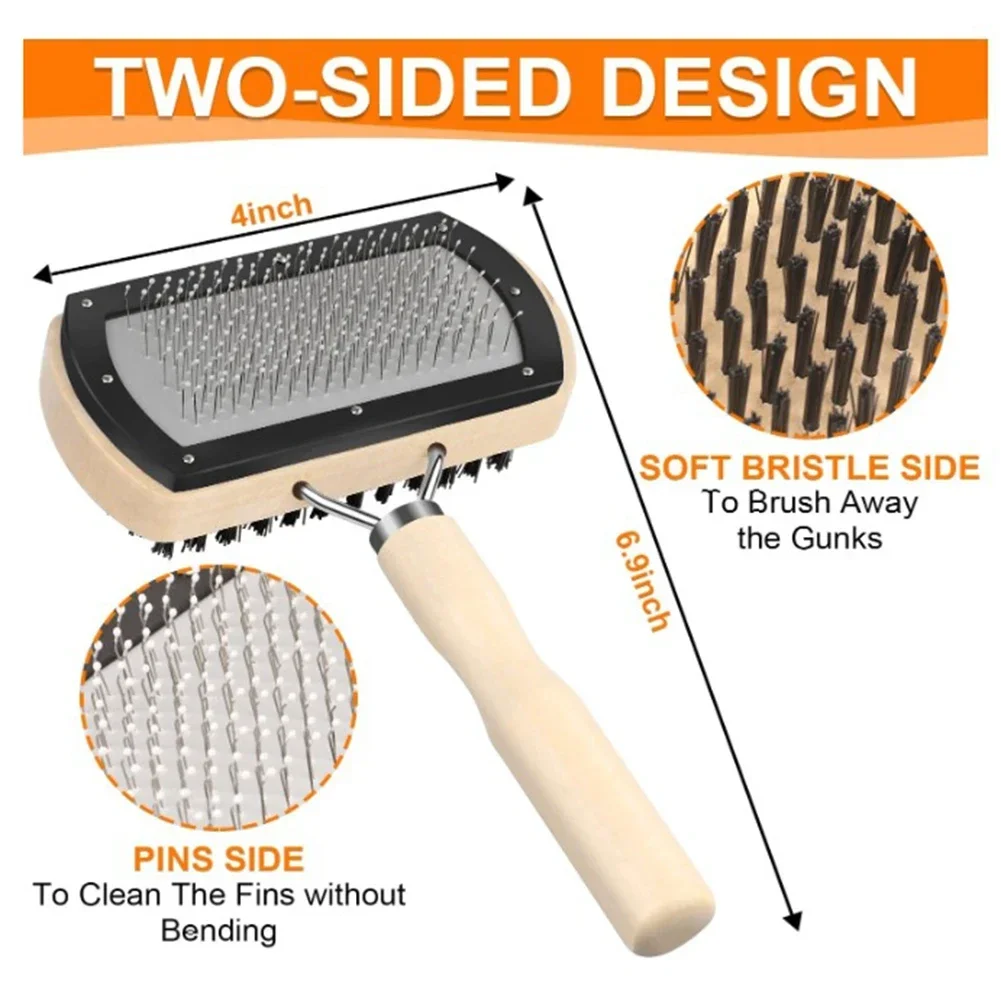 Air Conditioner Outlet Cleaning Brush Set Multifunctional Double-head Cleaning Brush Keyboard Brush Blinds Dust Removal Brush