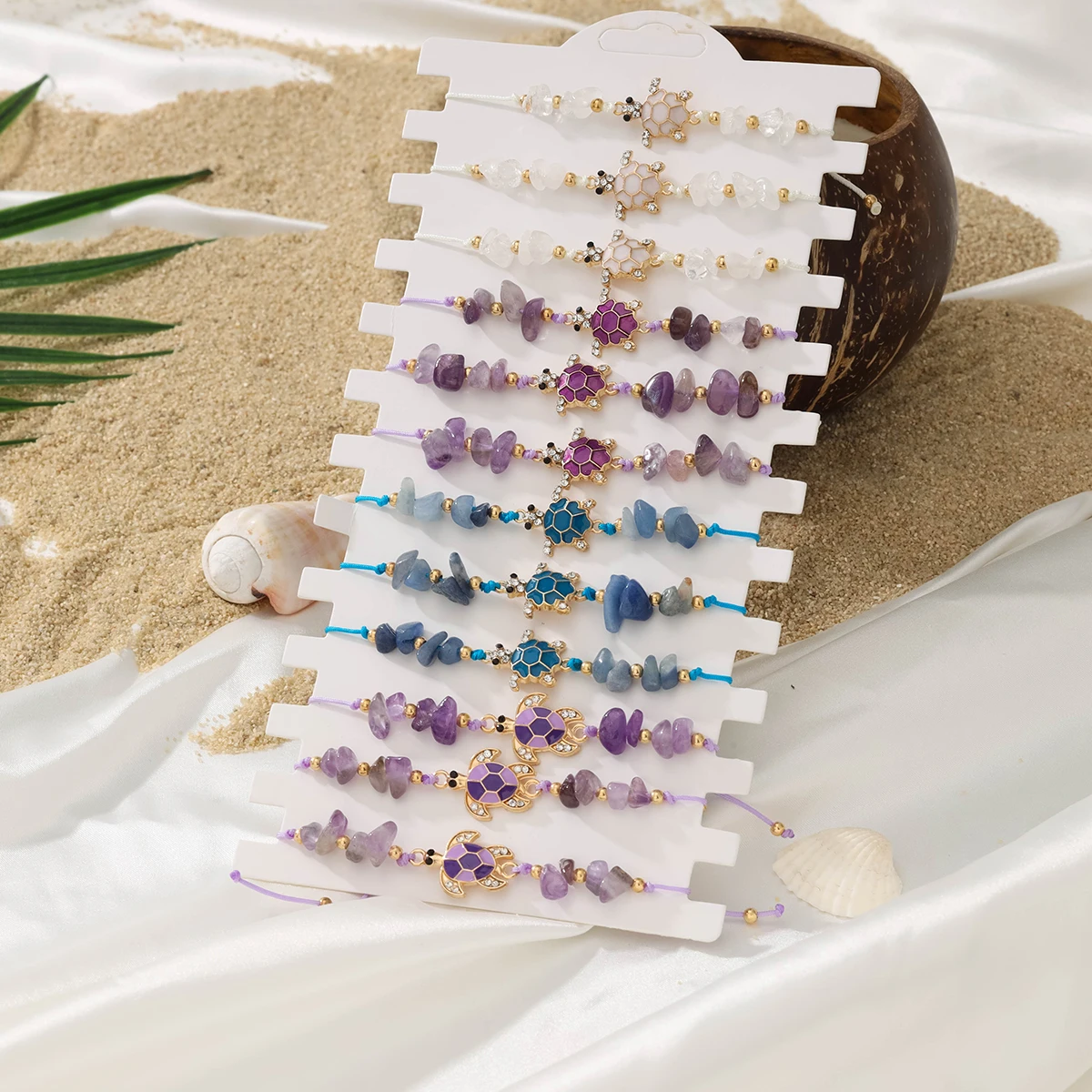 Thumbnail 2 - #19 Low Price Natural Stone Bead Bracelets Deals