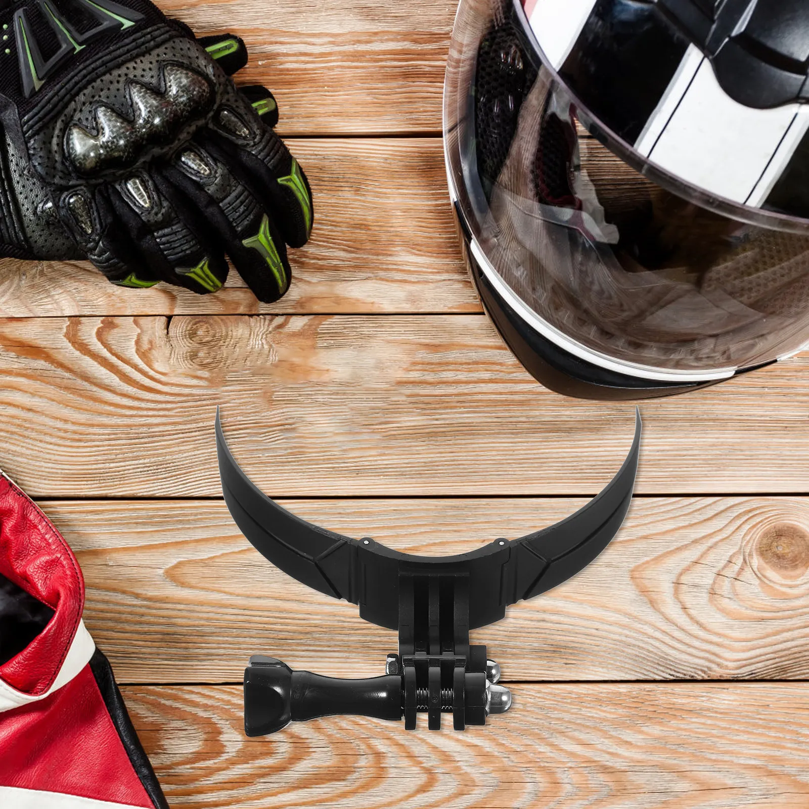 

Motorcycle Chin Support Mount Kit ABS High Strength Holder Easy Install Camera Mount Motorcycle Holder
