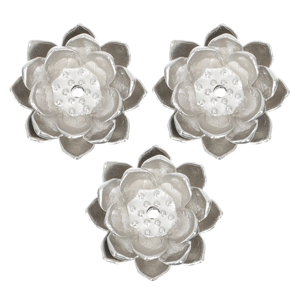 

3 Pcs Incense Stick Holder Copper Burner Catcher Spiritual Decor Home Aromatherapy Mini Sticks Cones Charcoal Discs